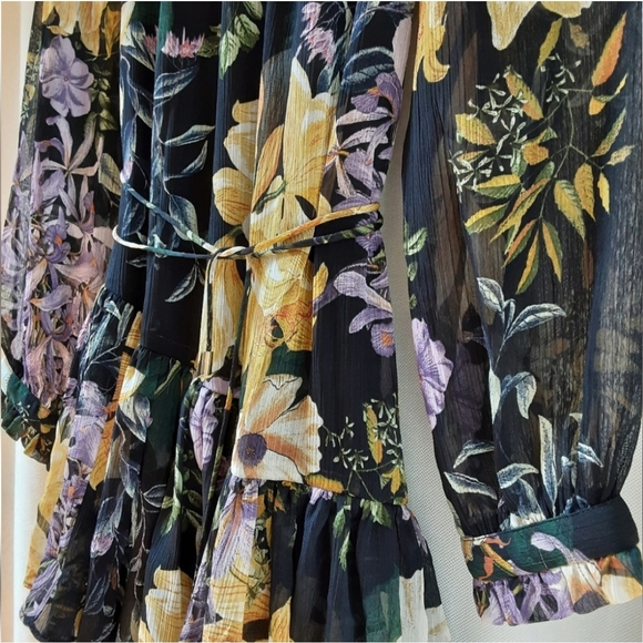 MANGO floral dress - Picture 10 of 12